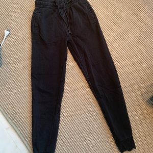 Black women’s joggers.